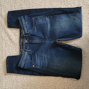 CALVIN KLEIN~ "Sculpted Skinny" Jeans, Blue, 30